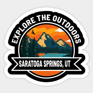 Saratoga Springs Sticker